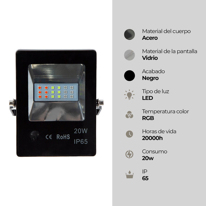 Reflector LED General Lighting RGB 180 Lm de 20 W