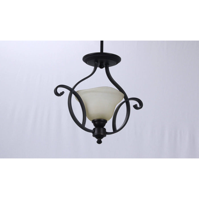 LAMP. TECHO CHOCOLATE 1L E27 60W