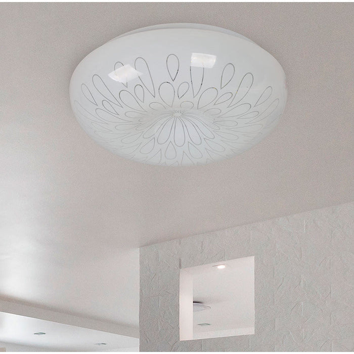 LAMP. LED TECHO BLANCO 1L 18W 6000K