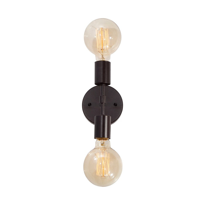 Aplique de Pared Moderno Designers Chocolate 60W E27 2 Luces