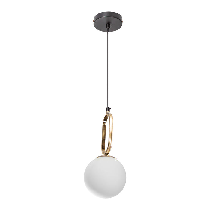 Lámpara Colgante Moderna Negro Socket E27 40w 1 Luz