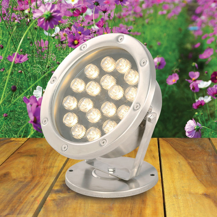 Reflector LED dirigible para Exterior de 18 W