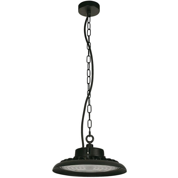 Lámpara Led Exterior  Techo Negro 1L 150W 100-277V 6500K