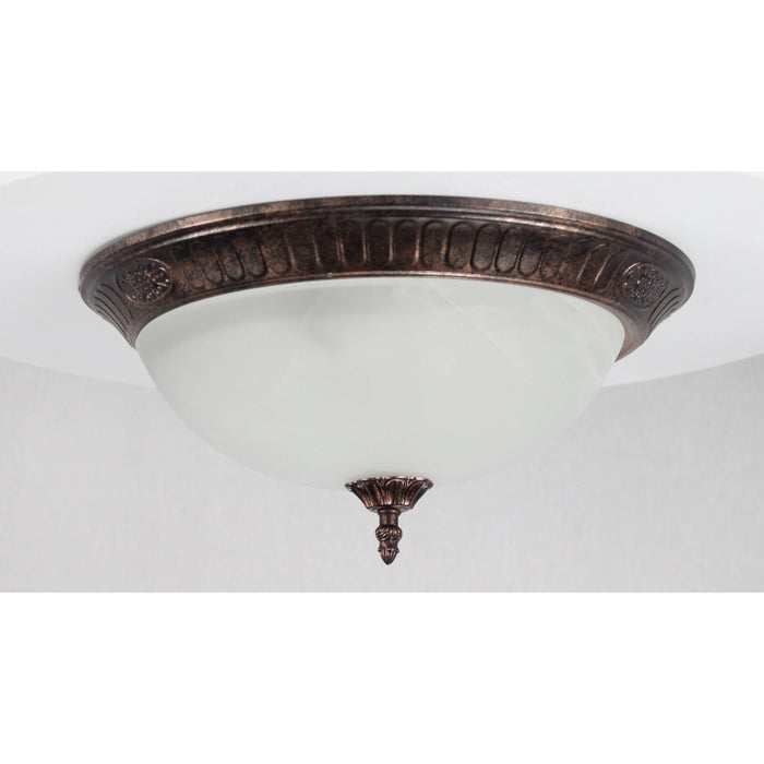 LAMP. TECHO BRONCE 3L E27 60W