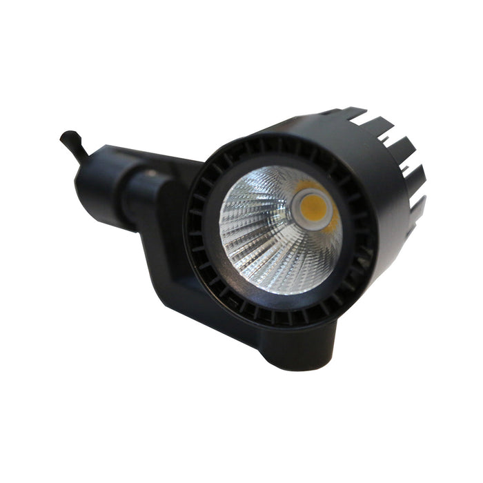 Kit 4 Lámpara de Techo Cabezal Dirigible Negro Led 18w