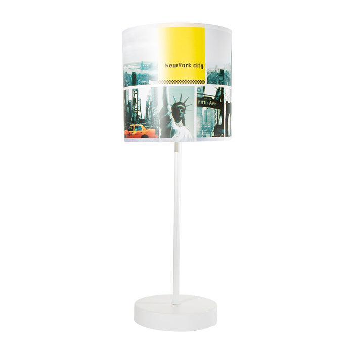 Lámpara de Mesa de 60 W Color Blanco