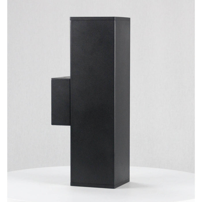 Lámpara Exterior  Pared Negro 2L E27 75W