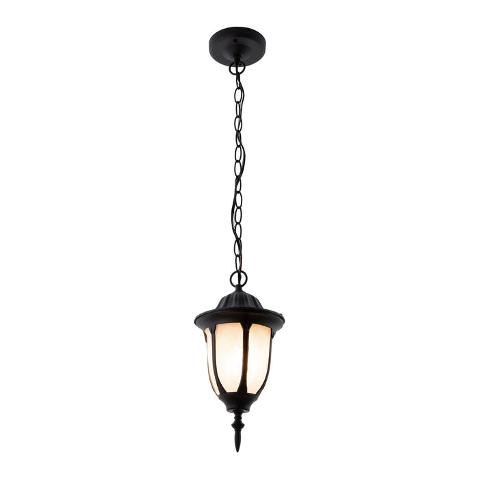 Farol Colgante Negro 8w E27 1 Luz