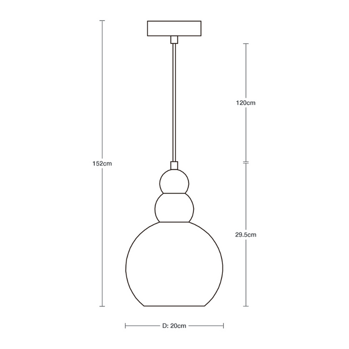 Lámpara Colgante Cromo E27 40w 1 Luz
