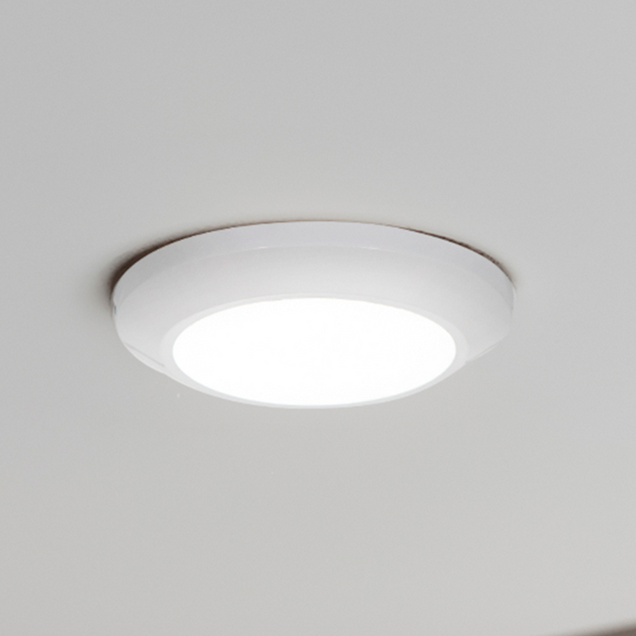 Lámpara de Techo Set 2 Piezas Plafón Luz Blanca 6500K 18W