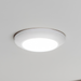 Lámpara de Techo Set 2 Piezas Plafón Luz Blanca 6500K 18W