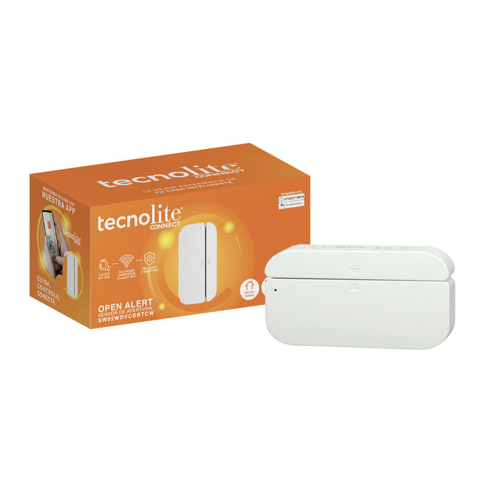 Sensor de apertura Inteligente, Puertas/Ventanas, Compatible con Tecnolite Connect App