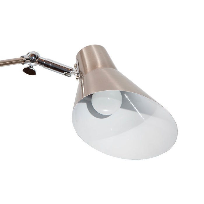 Lámpara Techo Níquel Satinado E27 40W 3 Luces