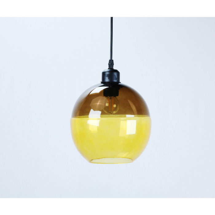 Lámpara Colgante Negro 1L E27 60W