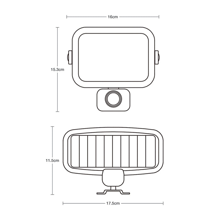 Lámpara Solar LED con Sensor de Movimiento