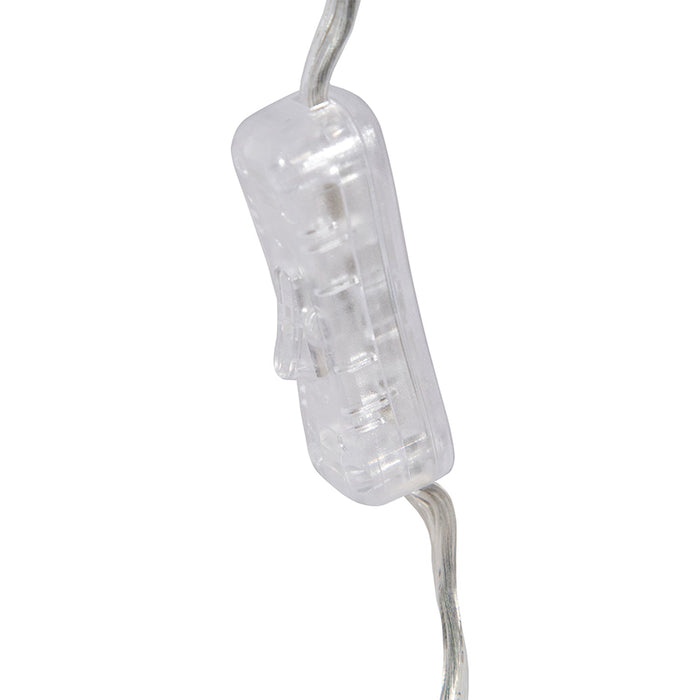 Lámpara de Mesa de 40 W Color Blanco y Turquesa