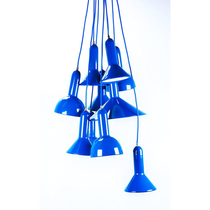 Lámpara Techo Azul 10L E27 40W