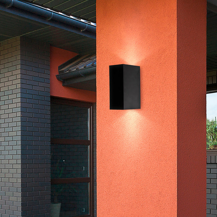 Lámpara de Pared Exterior 2 Luces Moderna GU10 5W IP54