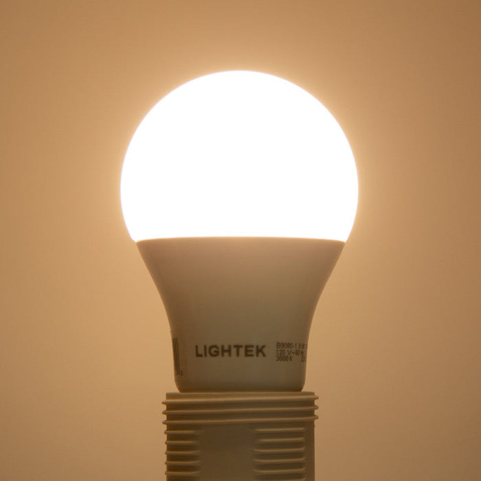 Focos LED de 10 pack 60w Socket E27 Luz Amarilla 30 lm 20000h de vida Lightek  000k 80