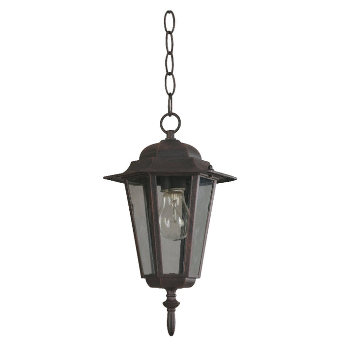 LAMP. EXT. COLGANTE OXIDO 1L E27 100W (CONVERTIBLE)