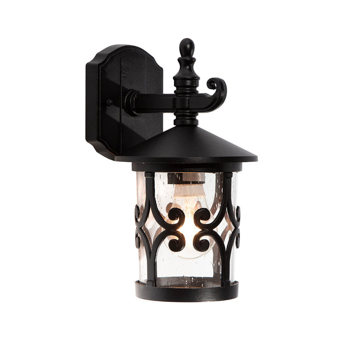 Aplique de Pared Ike Lite Clásico Negro 60W E27 1 Luz