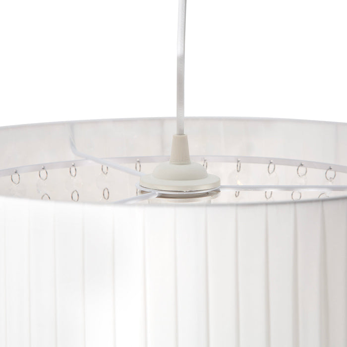 Lámpara Colgante Blanco , Esferas de Acrílico ,1 Luz