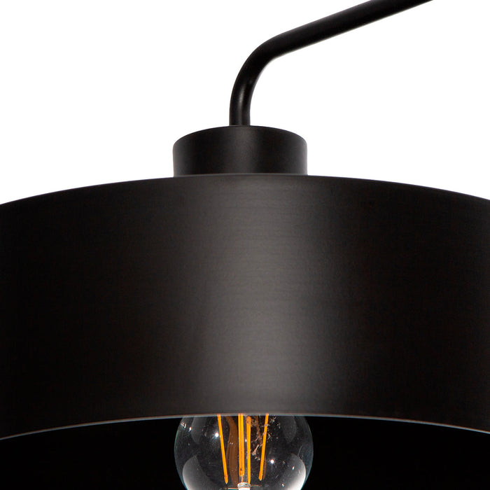 Lámpara de Techo Dark Decor Negro E27 40w 1 Luz
