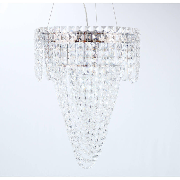 Lámpara Colgante Cromo 6L E14 40W