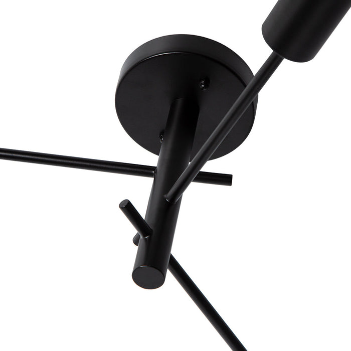 Lámpara de Techo Ike Lite Moderno Negro 40W E27 3 Luces