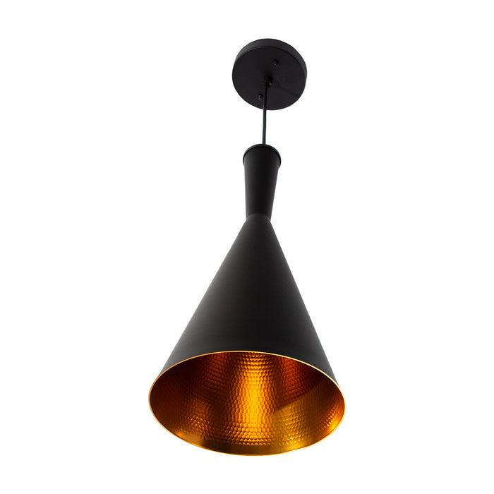 Lámpara de Techo Ike Lite Vintage Negro 60W E27 1 Luz