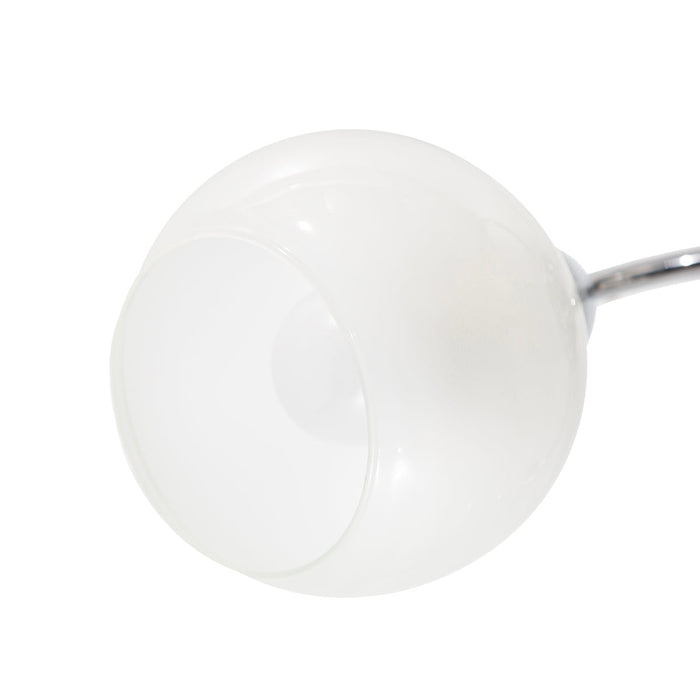 Lámpara Techo Cromo E27 40W 5 Luces