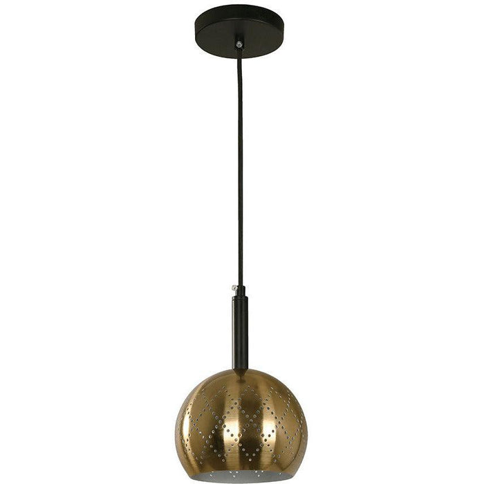 Lámpara Colgante Negro 1L E27 40W
