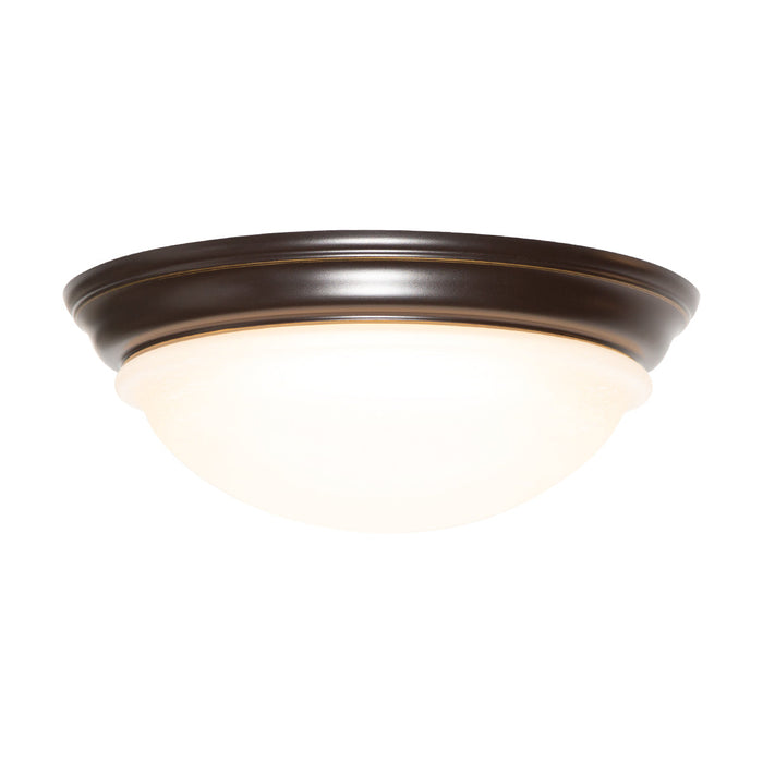 Plafón De Techo Led 17w, Acabado Bronce , Luz Cálida 3000k
