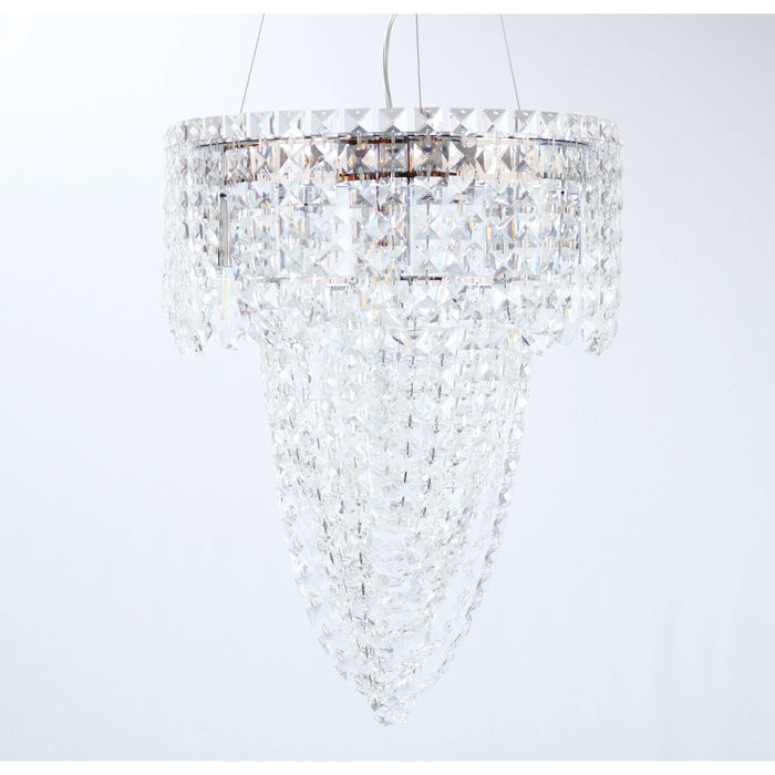 Lámpara Colgante Cromo 6L E14 40W