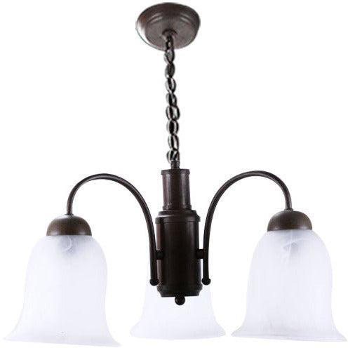 Lámpara Techo Chocolate 3L E27 60W