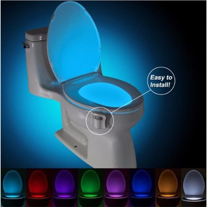 LAMP. LED BAÑO 1L 4.5V 0.25W RGB (INODORO)