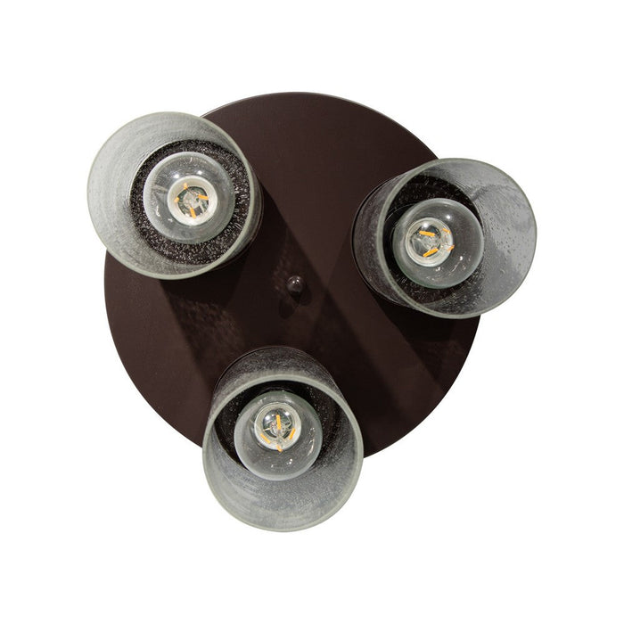Lámpara de Techo Contemporánea Chocolate 40w E27 3 Luces