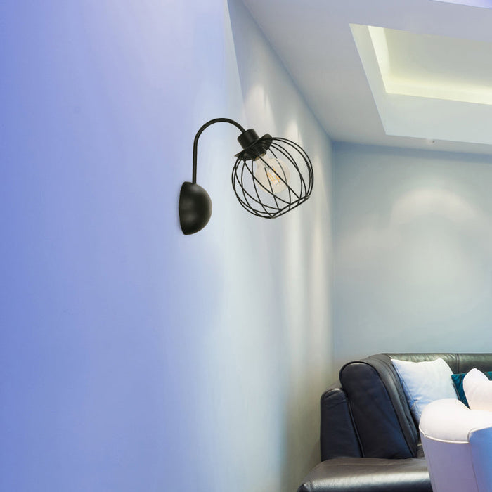 LAMP. PARED NEGRO 1L E27 60W