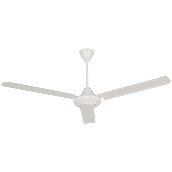 VENTILADOR DE TECHO 55" BLANCO CON CONTROL DE PARED