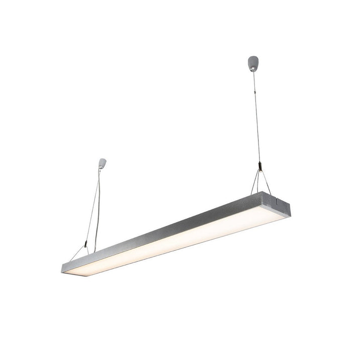 Lámpara Colgante LED Lumicentro Acabado Plata 32 W de 1 Luz