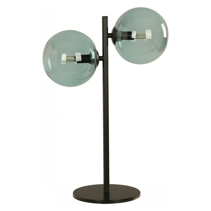 Lámpara Mesa Negro 2L G9 2W (Bombillos Led Incluidos)