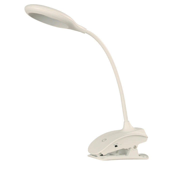 LAMP. LED ESCRITORIO BLANCO 1L 3W 5V 6000K/3000K/4000K (TOQUE, CON USB, ATENUABLE)