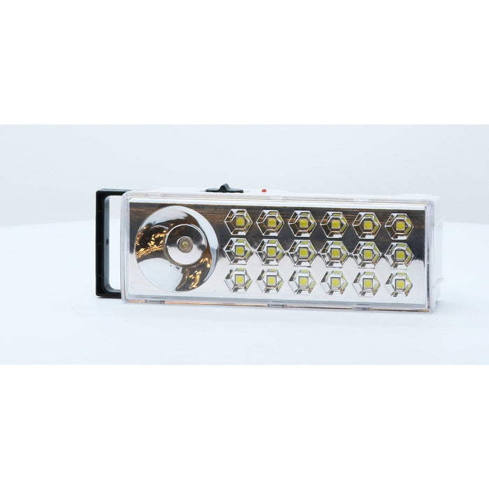 LAMP. LED PARED BLANCO 18+1 LTS 3W 6500K RECARGABLE / USB