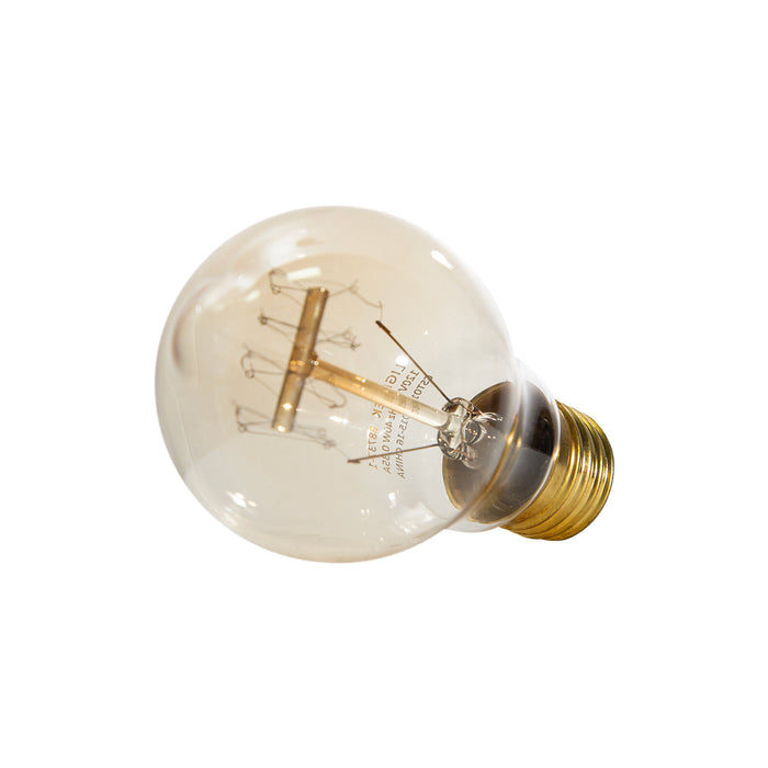 Foco Vintage Filamento De Carbono A60 40w E27 2700k 6-Pack