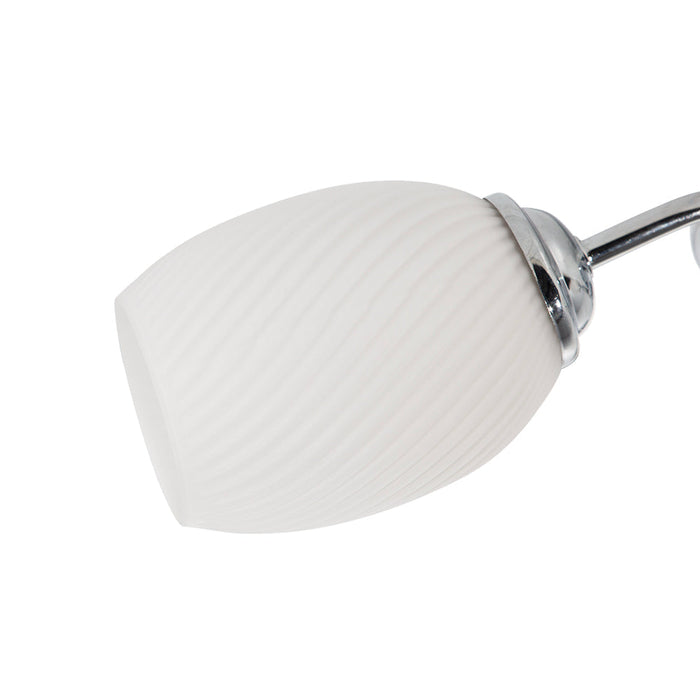 Lámpara de Techo Lumicentro Cromo 3 Luces 40W E27