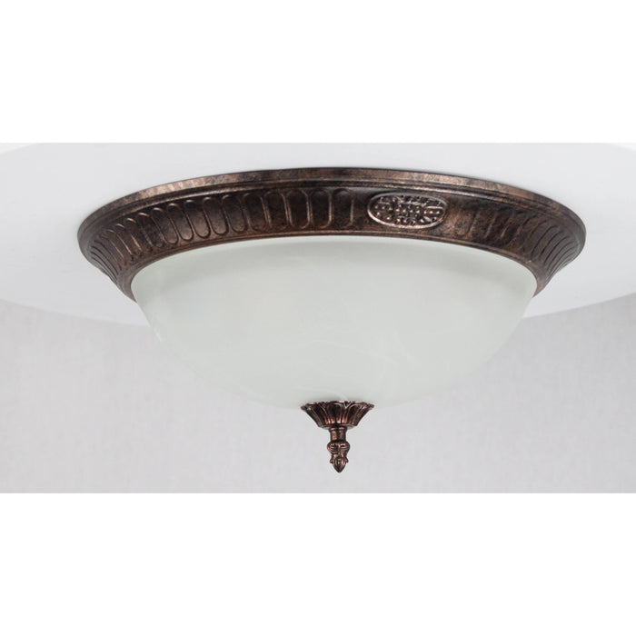 LAMP. TECHO BRONCE 3L E27 60W