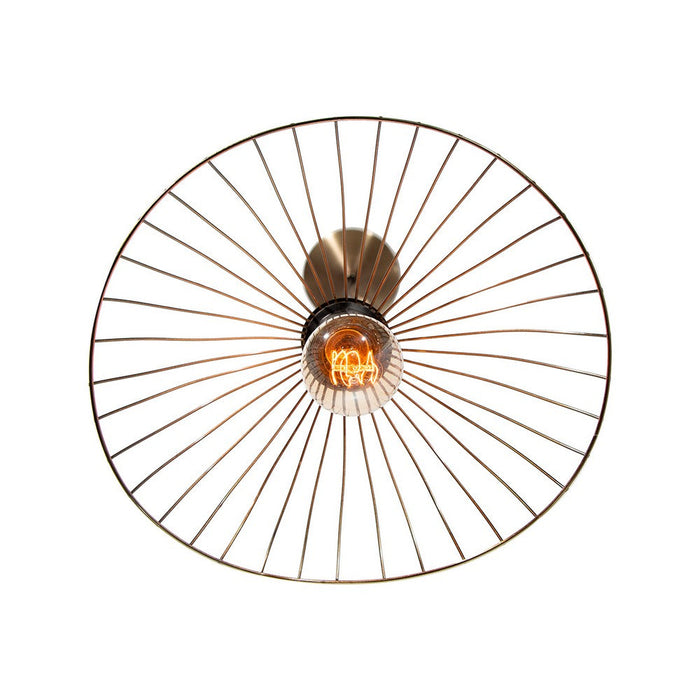 Lámpara de Techo / Colgante Cobre Convertible E27 40w 1 Luz