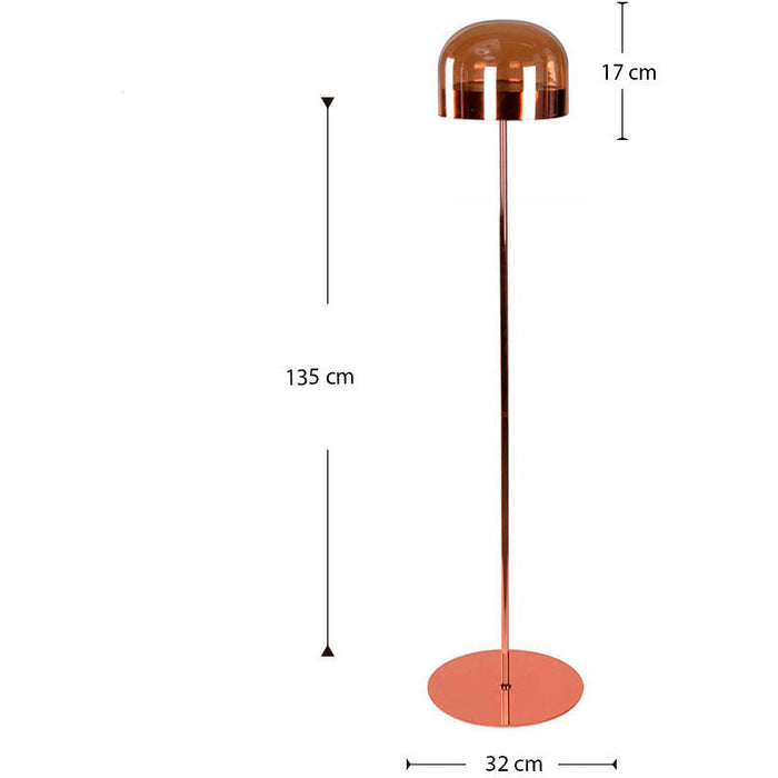 LAMP. LED PISO COBRE 28W 85-265V 3000K
