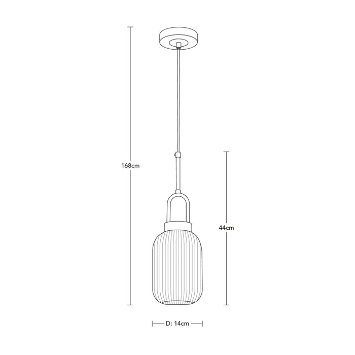 Lámpara Colgante Opulent Lights Bronce Antiguo E27 60w 1 Luz