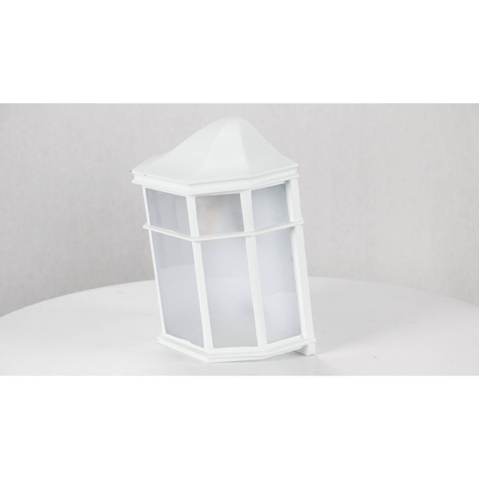 LAMP. EXT. PARED BLANCO 1L E27 60W